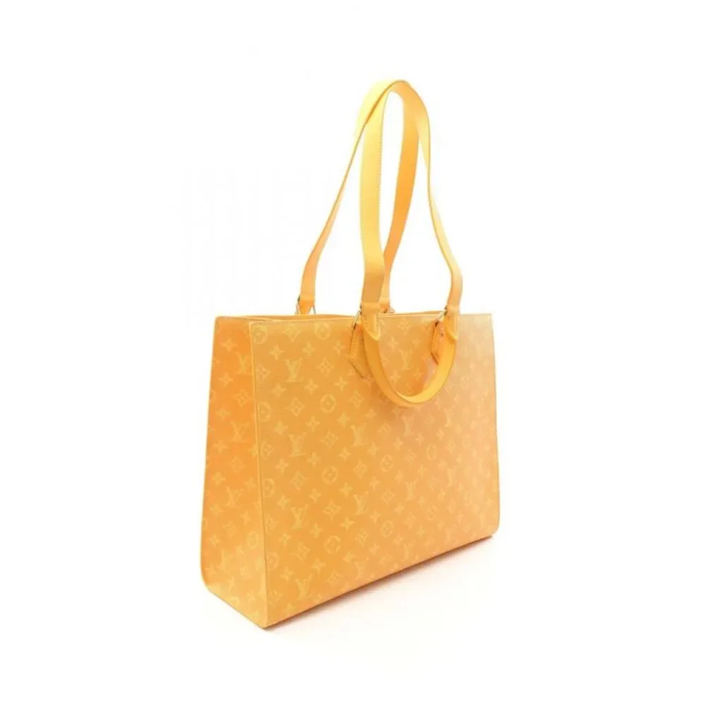 Louis Vuitton Sac Plat 24H Monogram Coated Canvas Tote Bag